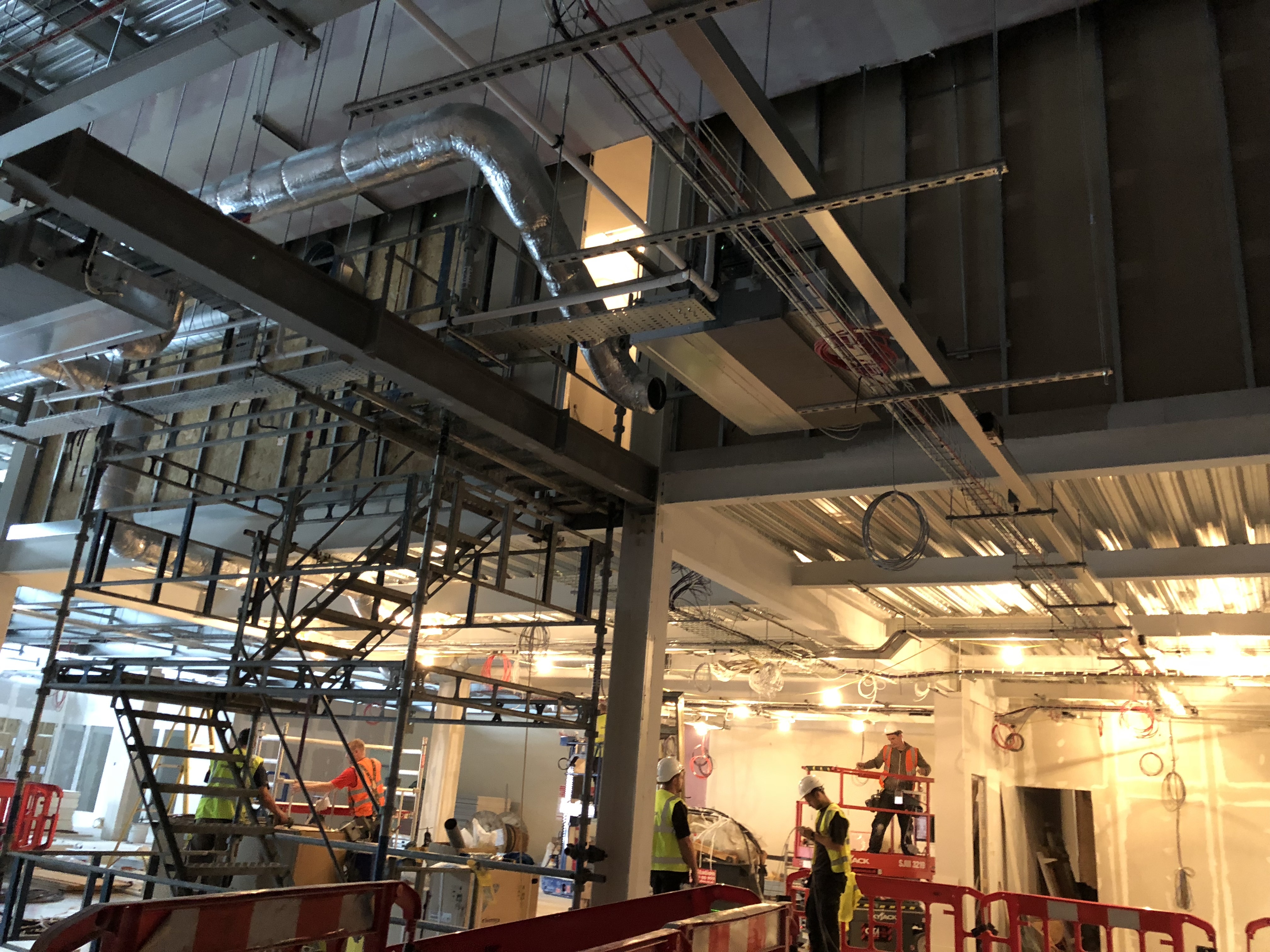 Dawber Williamson Ceilings Partitions DWP Bargoed Wales DWC 11