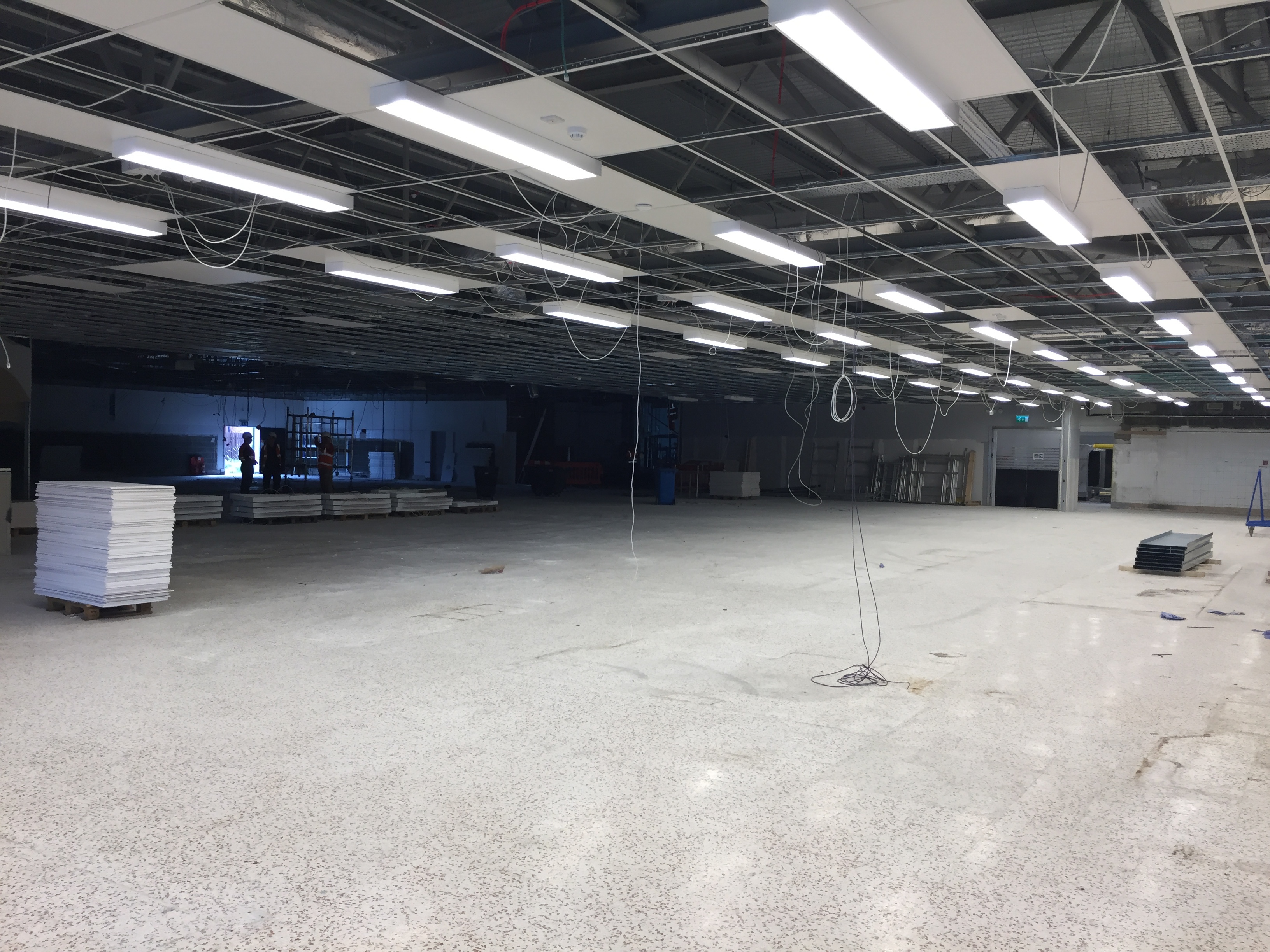 Dawber Williamson Ceilings Partitions at Lidl Hull DWC 6