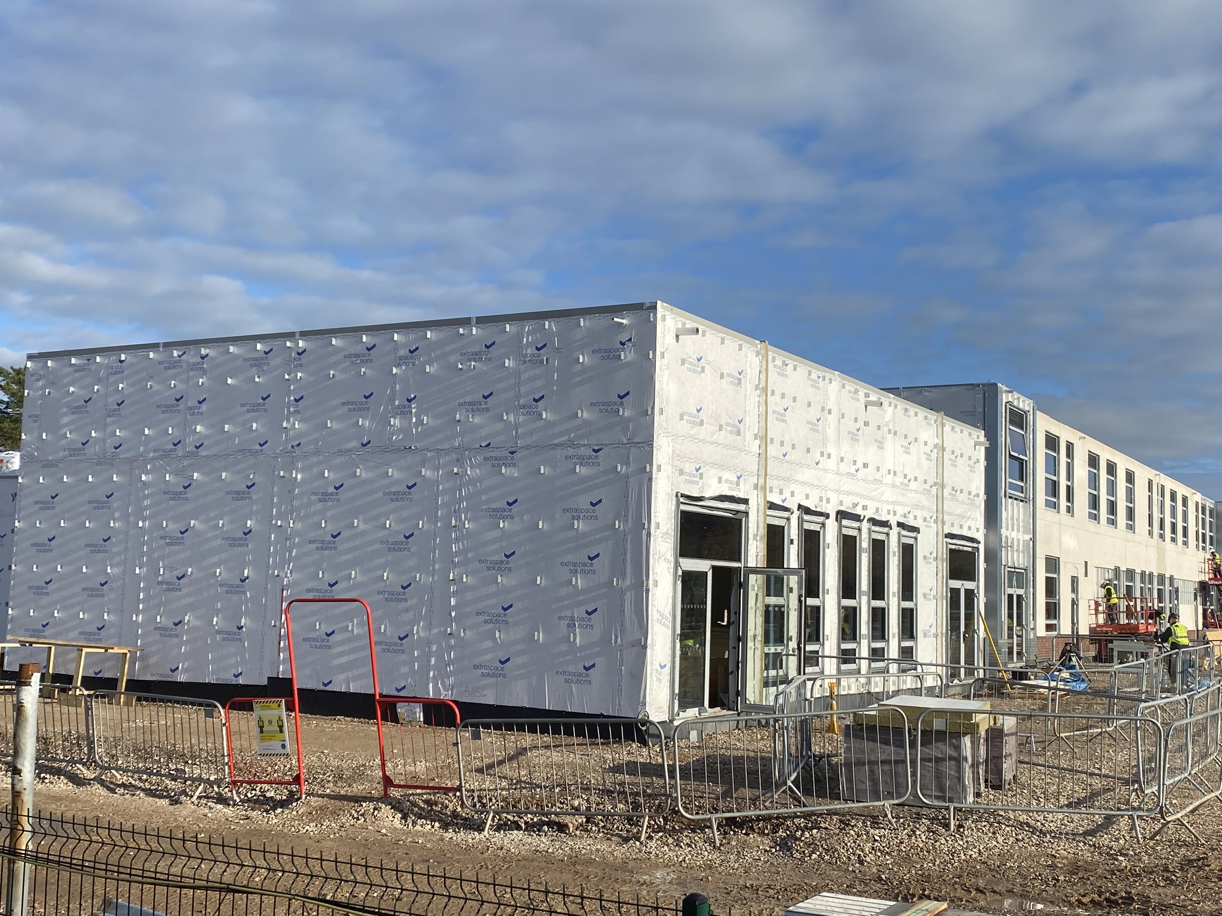 Dawber Williamson Ceilings Partitions at Preston Olive Scondary School DWC 1