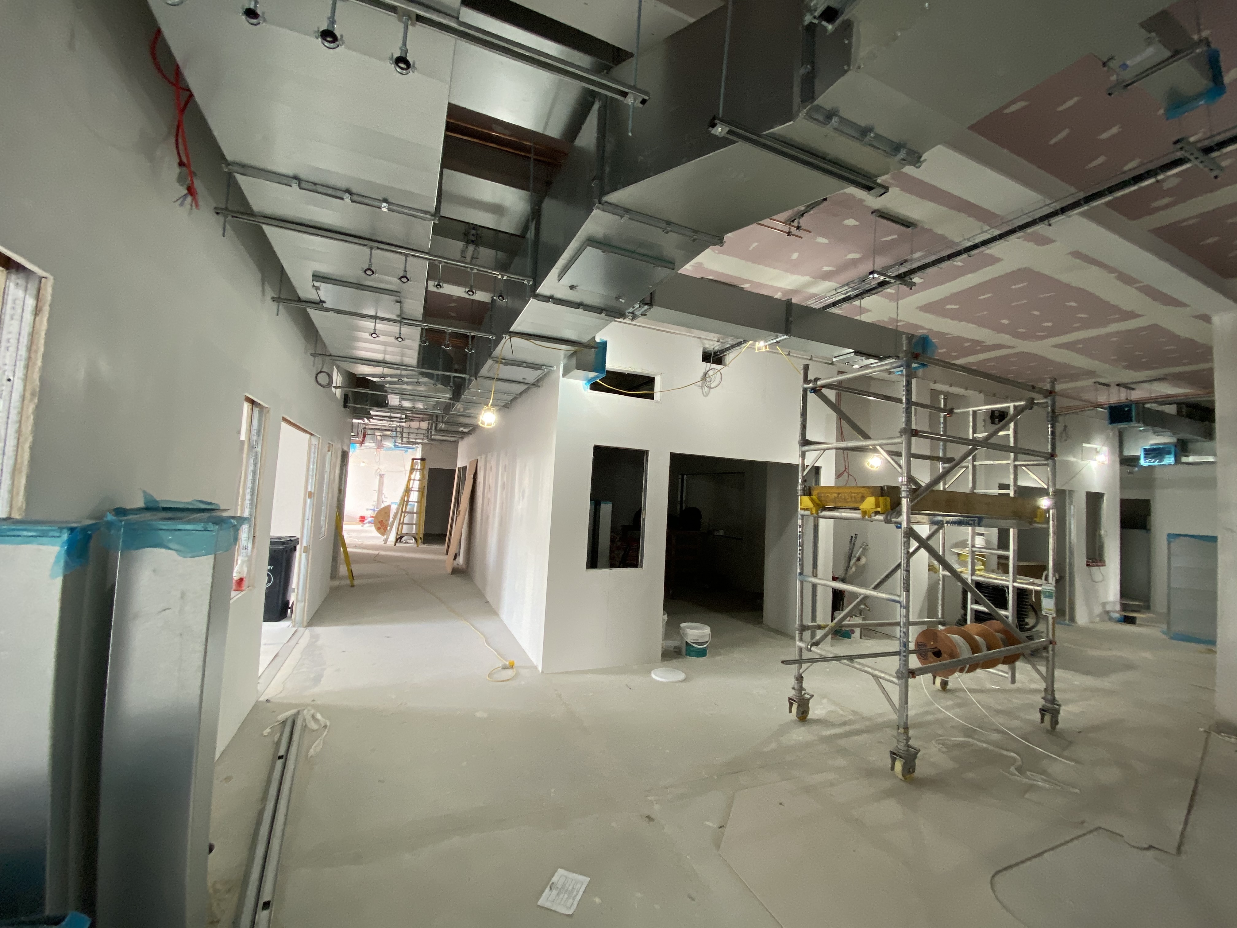 Dawber Williamson Ceilings Partitions at Rofin Hull DWC 12