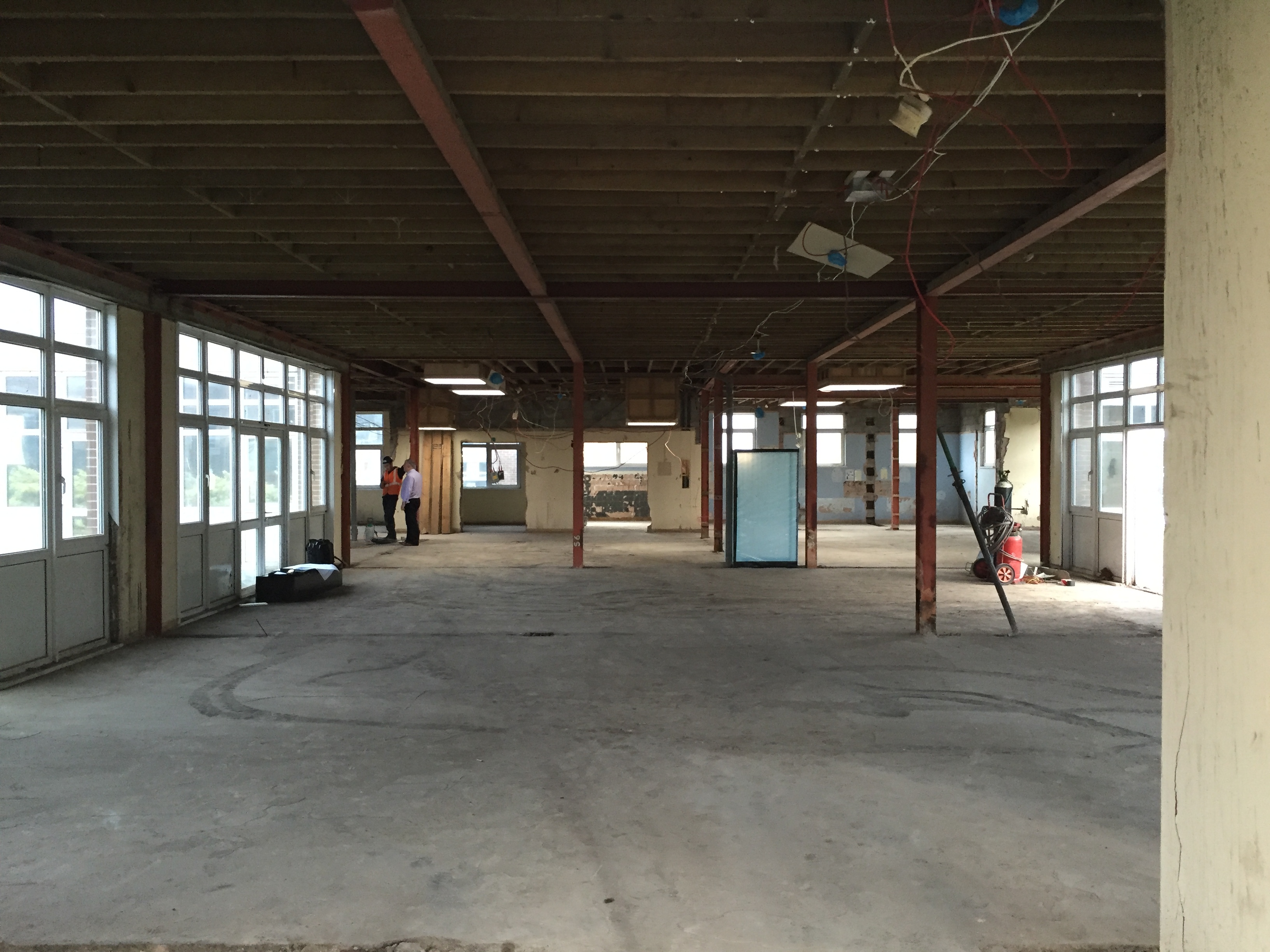 Dawber Williamson Ceilings Partitions at Surgical Skills Castle Hill Hospital DWC 3