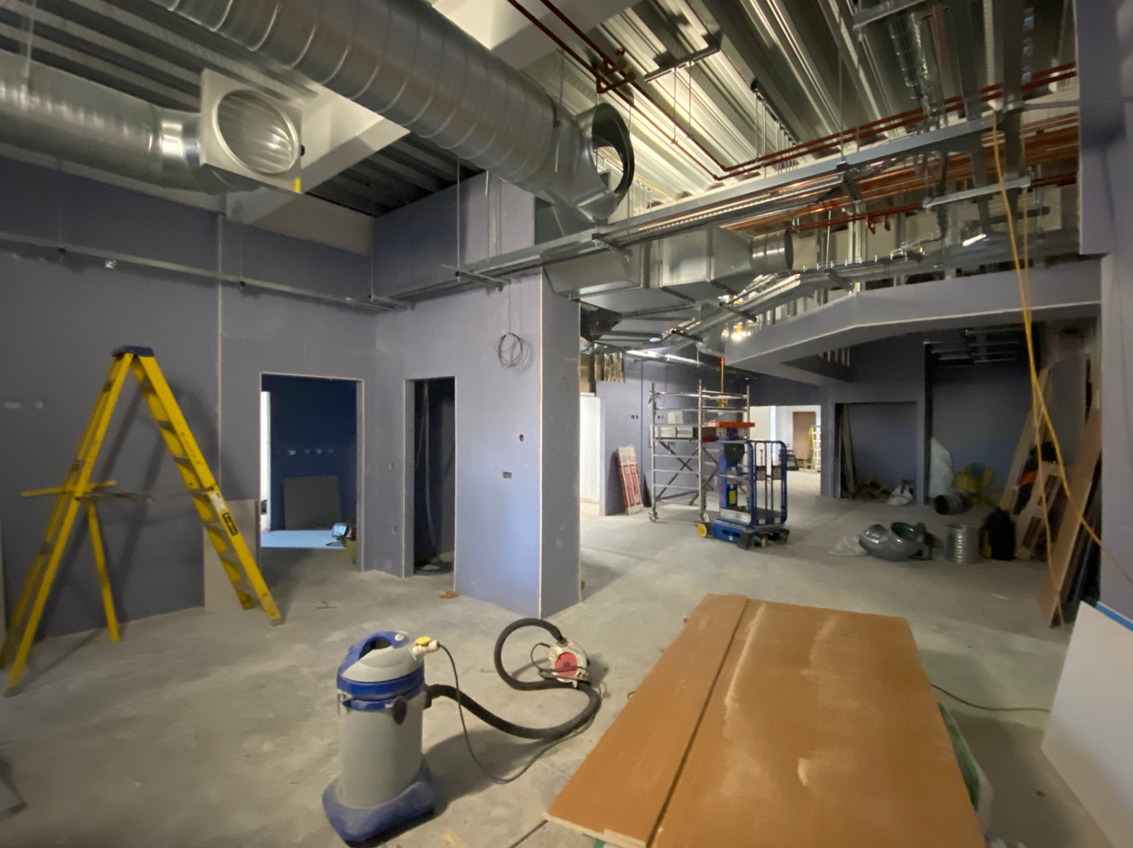 Dawbera drylining works at Elderly Assesment