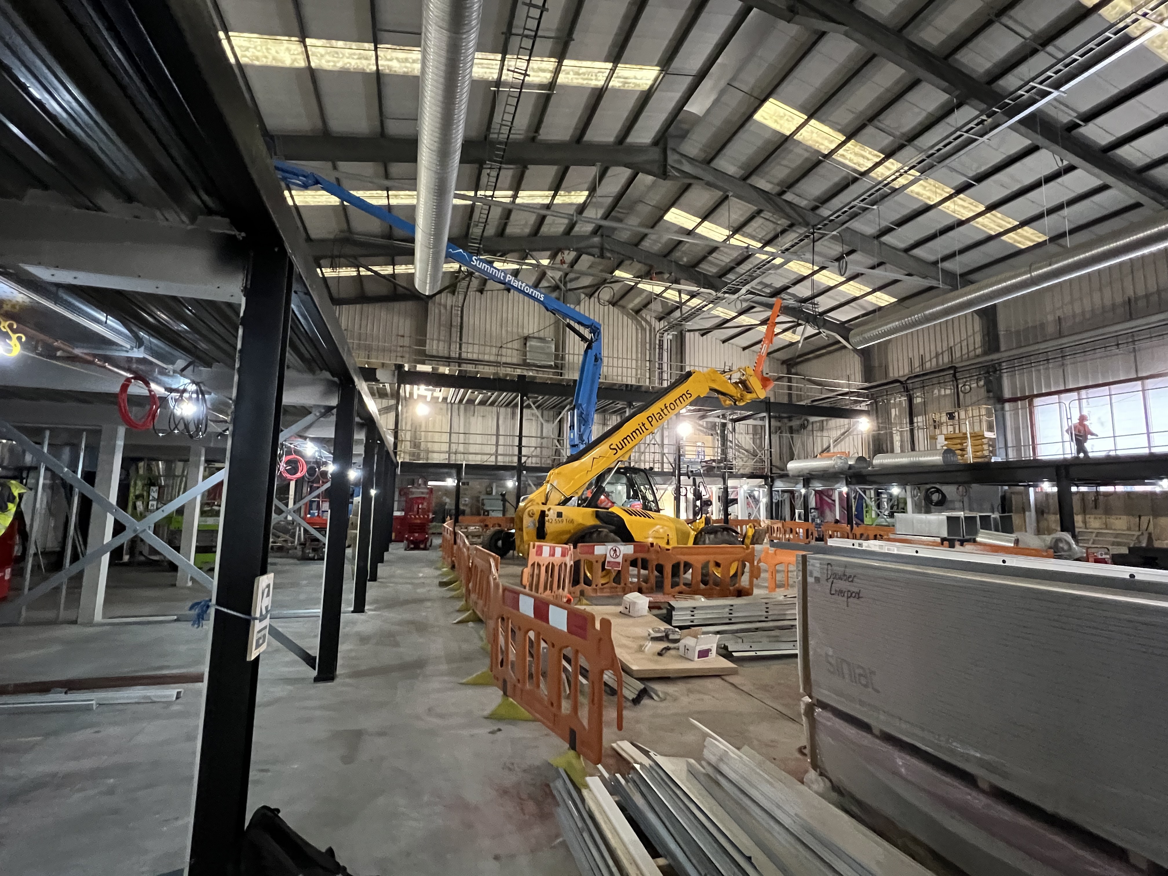 Dawbers Drylining works Box Park Liverpool 4