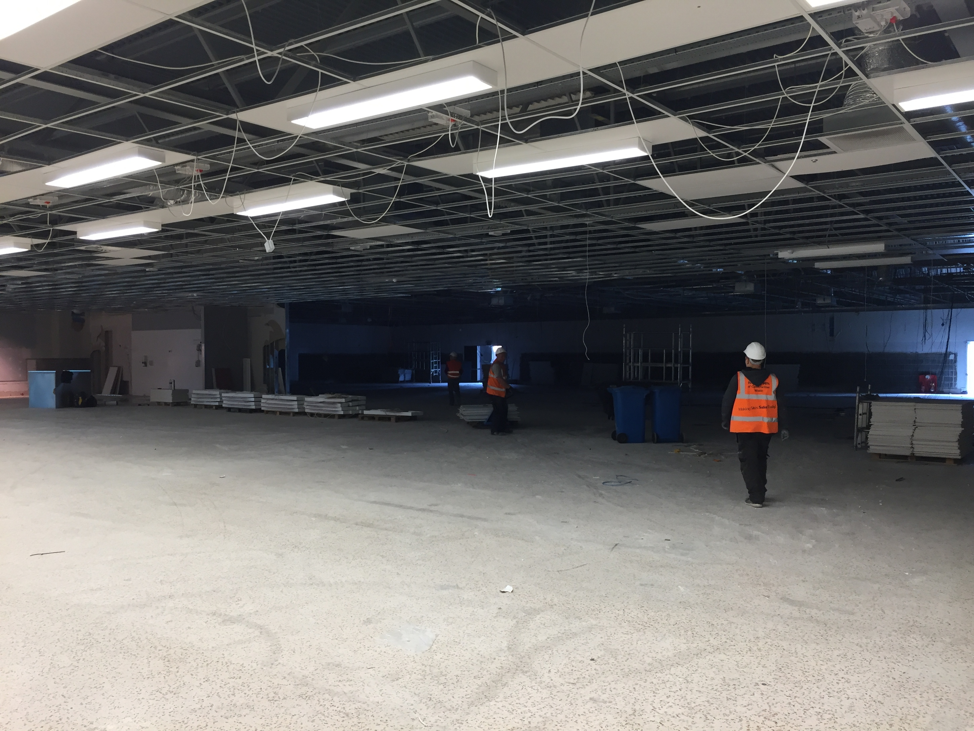 Dawbers dryling works at Sainsburys super market Hedon 1