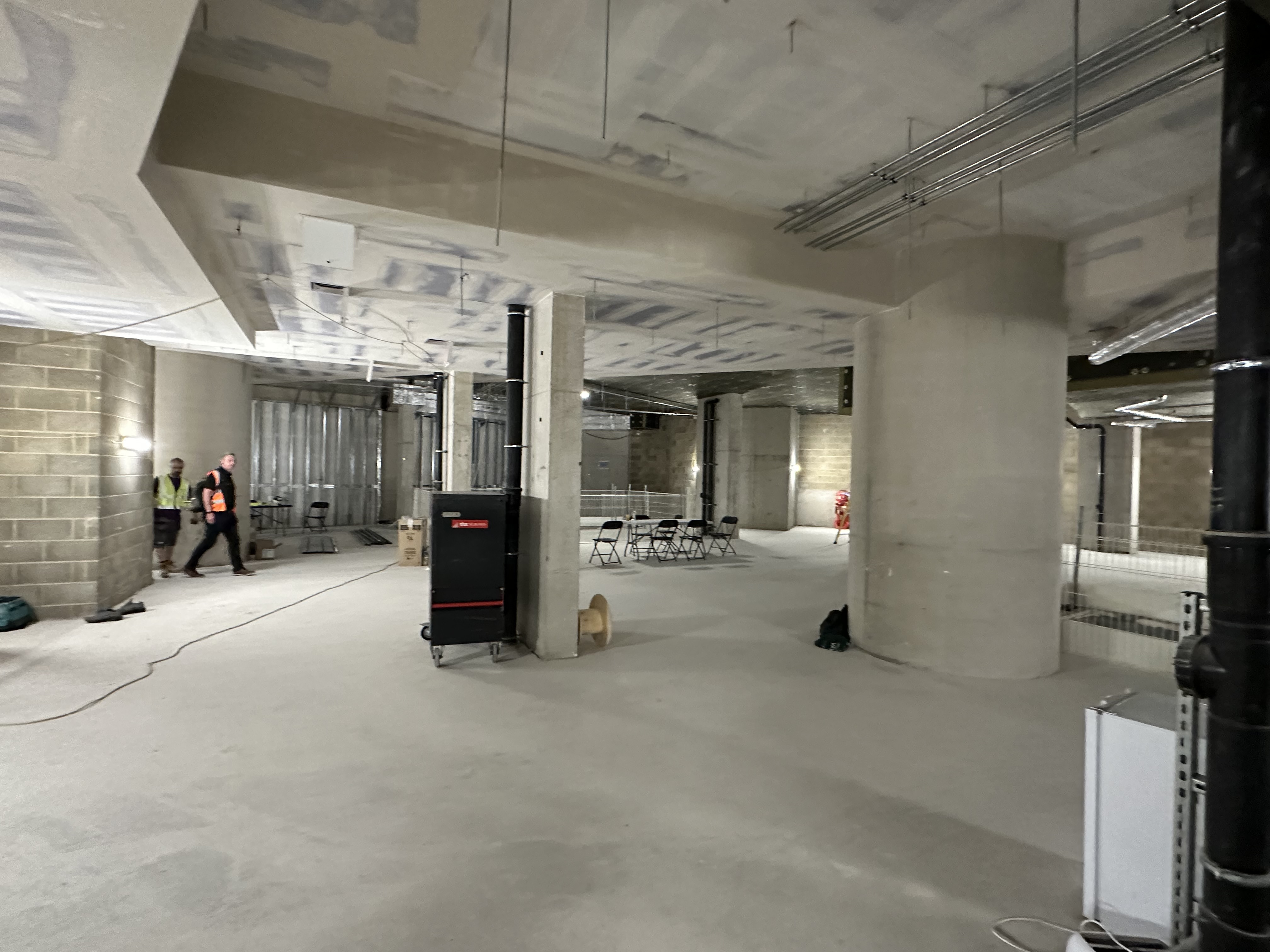 Dawbers drylining works at ALCHEMIST EDINBURGH 6