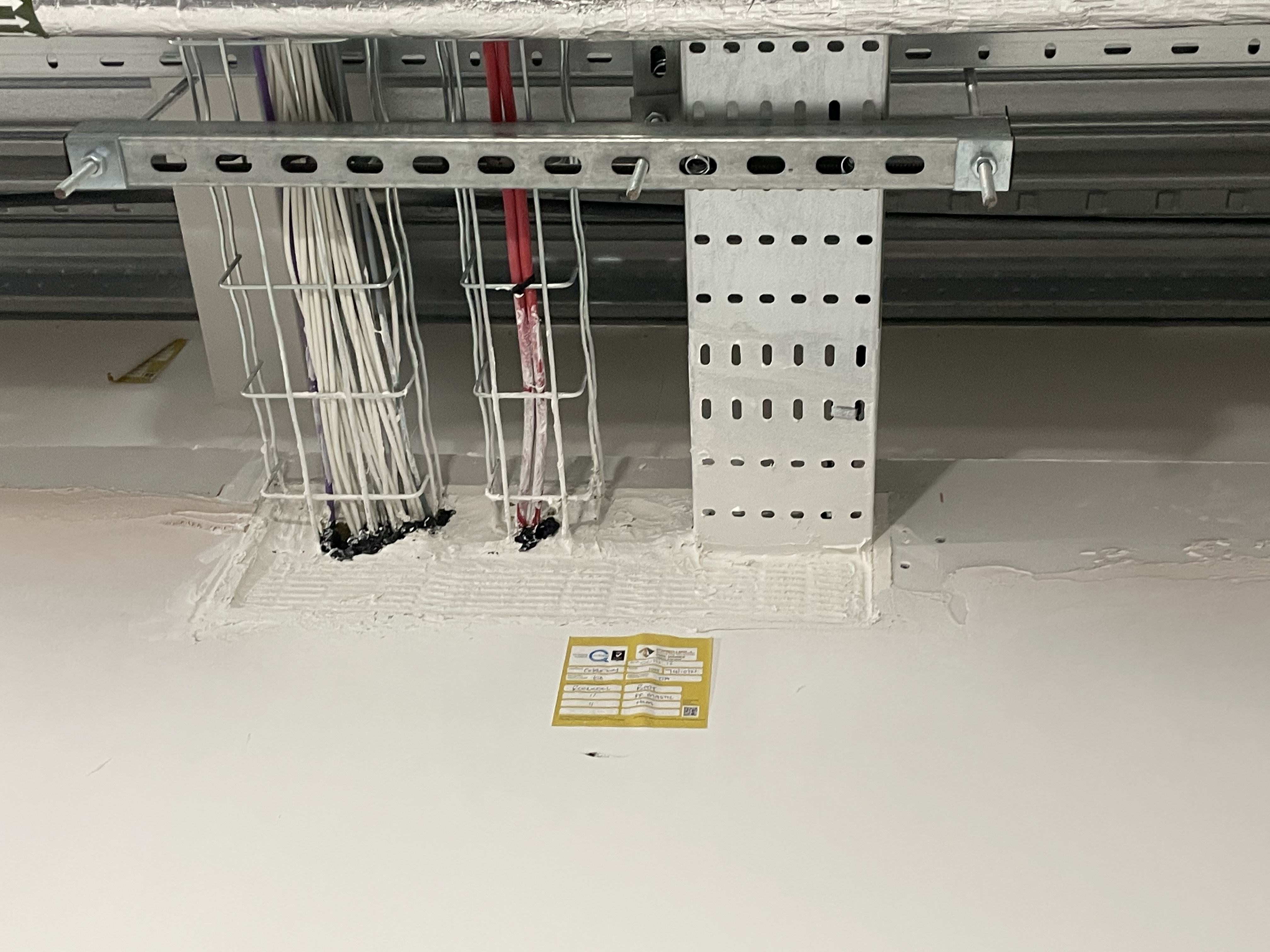 Firewall Fire Stopping at ESK Building Hull Uni using Fire Survey Pro 3