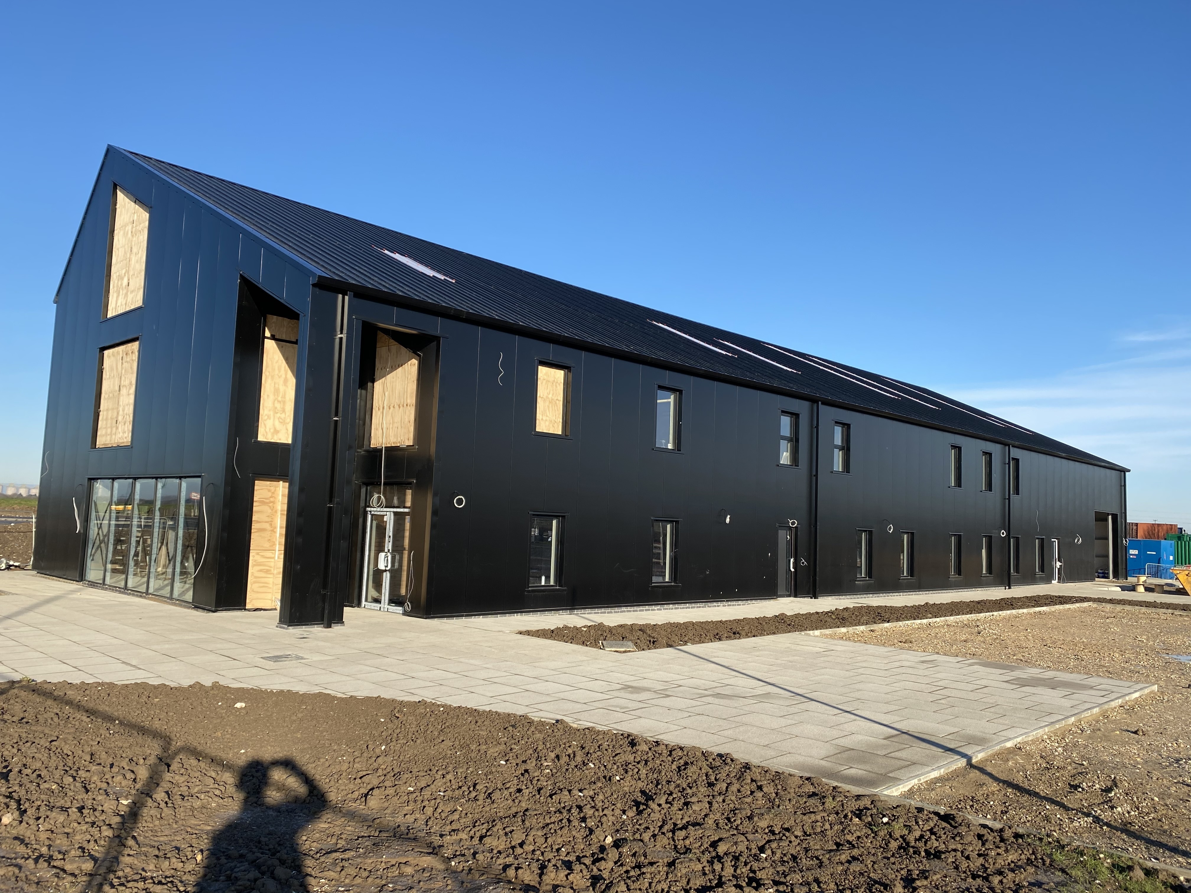 Dawber Williamson Ceilings Partitions at Stallingborough Business Park DWC 5