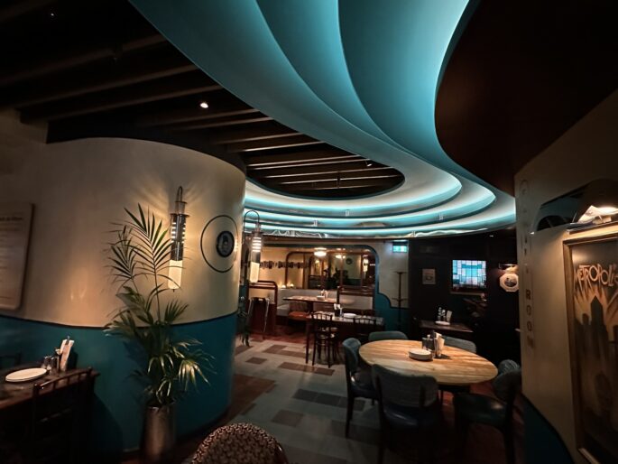Dawbers dry lining at Dishoom Restaurant Battersea London 47