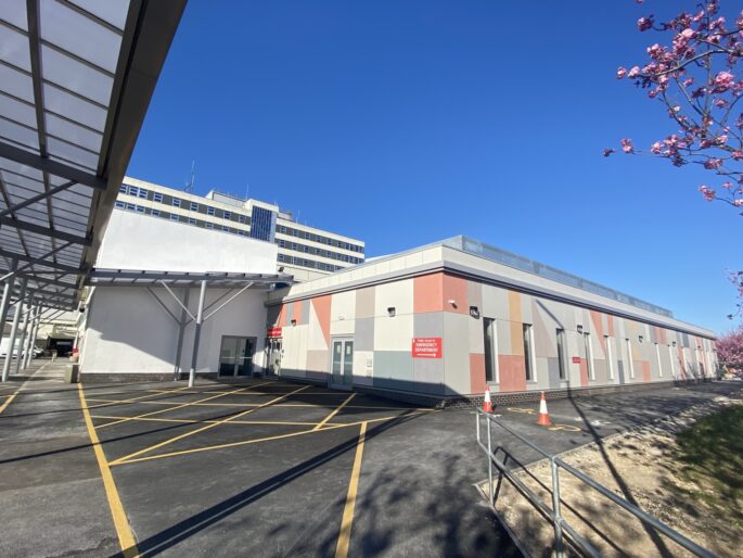 Dawber Williamson Ceilings Partitons at Barnsley Hospital DWC 8