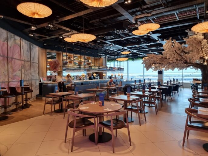 Dawbers dryling works at Sancarlo T2 manchester Airport