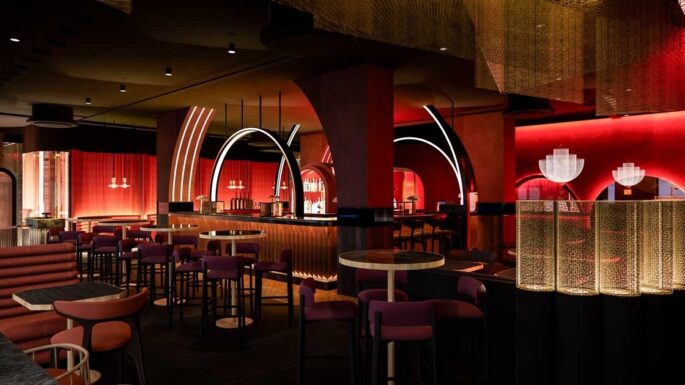 Dawbers dryling works at the new Alchmist in Victoria London 1