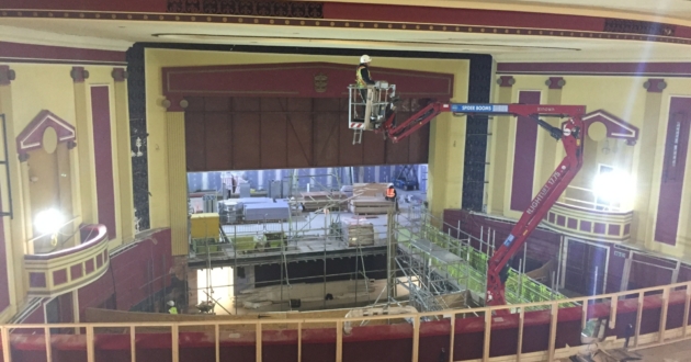 Dawber Williamson Ceilings Partitions at Hull New Theatre DWC 10